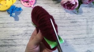 Как сделать помпон из пряжи