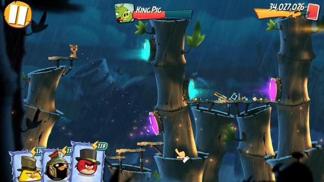 Angry Birds 2 PC (Windows 11) King Pig Panic (KPP) with Stella for her extra card (April 8, 2023) смотреть онлайн