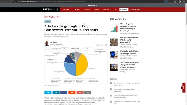 Worst Zero Day Ever? Log4J vulnerability exposes billions of devices to hackers смотреть онлайн