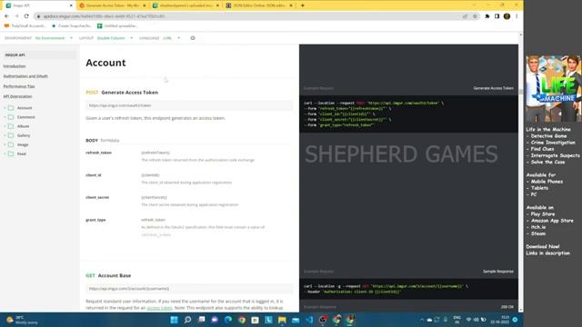 Let's See How To Fetch Images From API Imgur In Construct 3 Without Plugins | Shepherd Games