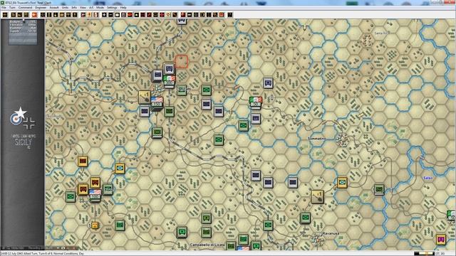 Truscott's First Real' Clash Panzer Campaigns Sicily 43 Part 2 смотреть онлайн