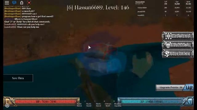 ROBLOX The Legendary Swords 2 RPG How to get sword and Boss смотреть онлайн