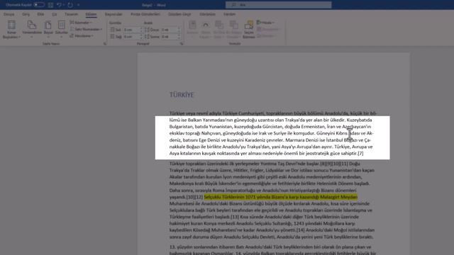 WORD SATIR SONU OTOMATİK HECELEME KULLANIMI | Word İpuçları смотреть онлайн