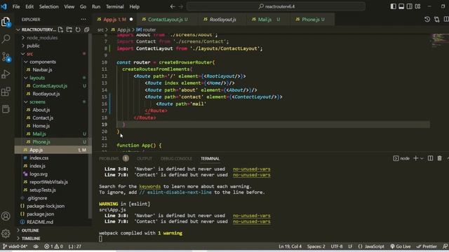 Nested Routes - React Router Tamil | React Router v6.4 and above Tamil смотреть онлайн