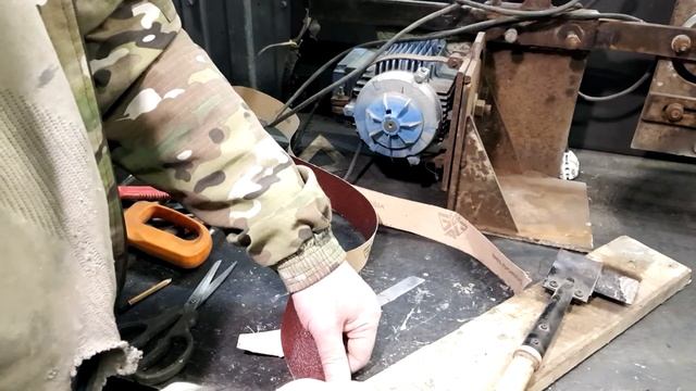 Склейка ленты гриндера внахлест своими руками смотреть онлайн