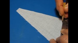 Как изготовить парус на модель парусника. Часть -1. Начало.