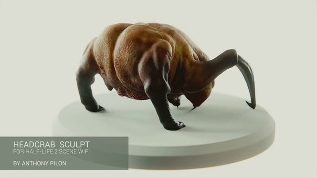 Half-Life 2 - Headcrab Sculpt смотреть онлайн