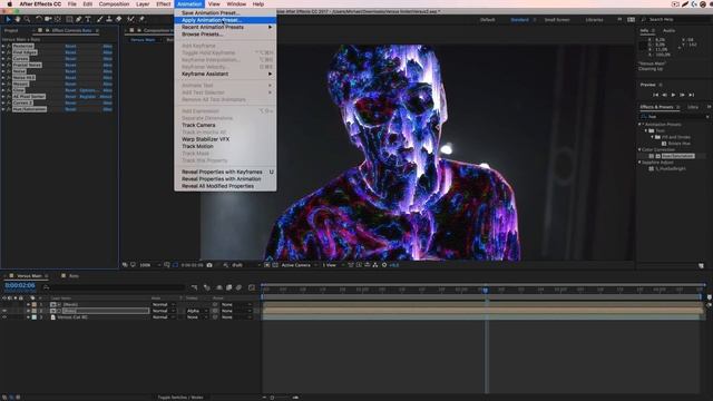 After Effects - Графика в стиле Versus Battle