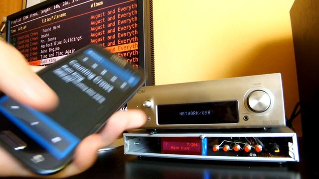 Raspberry Pi + Denon DRA-F109 + Harman Kardon HD7325 Integration