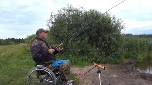 Рыбалка на пружину и кормушку ФИДЕР, зачётный карась.