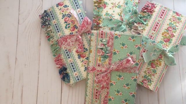 Tilda fabric journals - sale in my Etsy shop смотреть онлайн