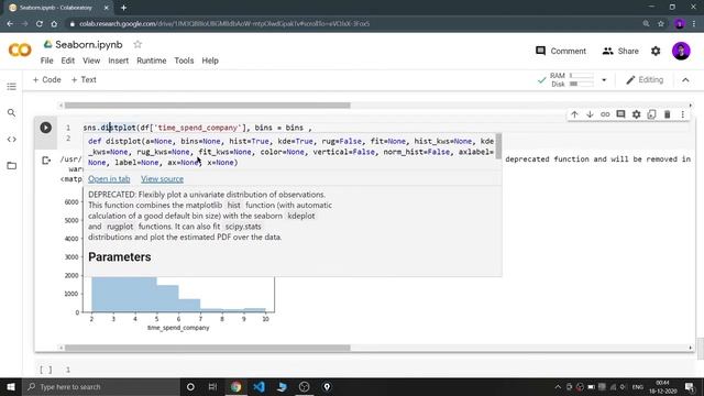 Dist Plot | Part 2 | Complete Seaborn Tutorial | Beginner to Advanced смотреть онлайн