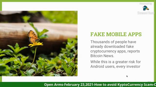 Open Arms-How To Avoid Cryptocurrency Scam