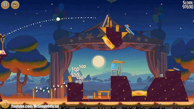 Angry Birds Seasons - Abra ca bacon 1-9 Walkthrough 3-Stars Highscore Abra ca bacon Level 1-9 смотреть онлайн