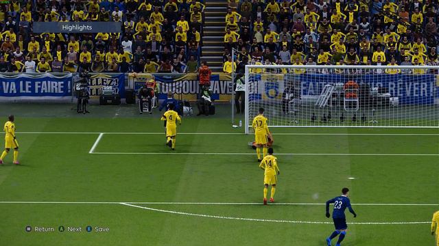 eFootball PES 2021 2021 Master league Paris FC vs Pau highlights смотреть онлайн