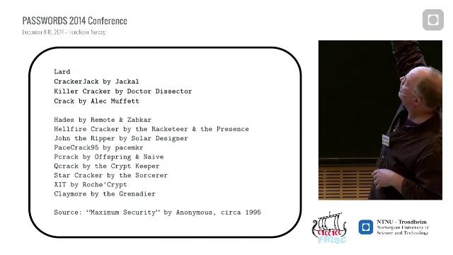 Crack: A Sensible Password Checker for Unix смотреть онлайн