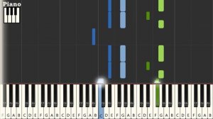 Melancholy (Tiny Bunny OST) Piano Tutorial | Зайчик