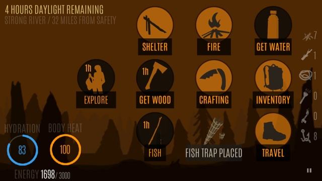 Wilderness survival Прохождение на русском #2 - продолжаем выживать смотреть онлайн