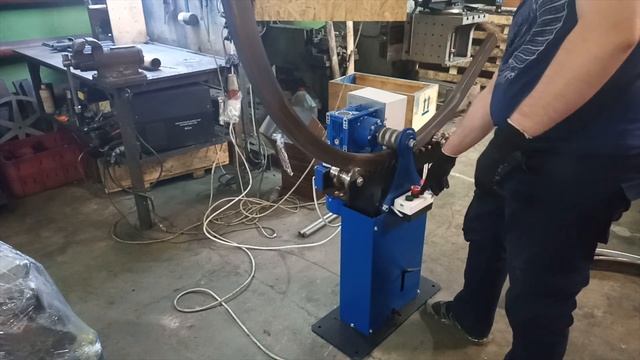 Трубогиб RME-60. Гнем профиль 60х30 смотреть онлайн