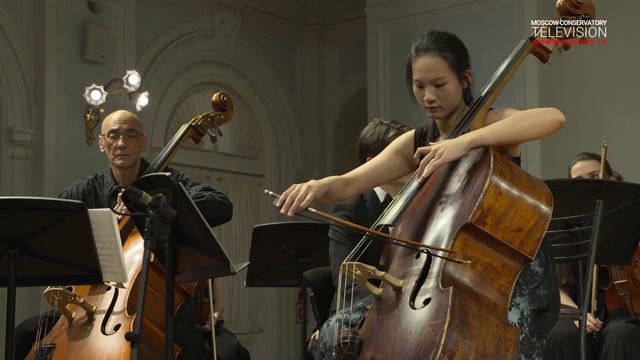Vivaldi concerto for 2 celli - Catalin Rotaru, Wan-Ting Yu - double bass смотреть онлайн
