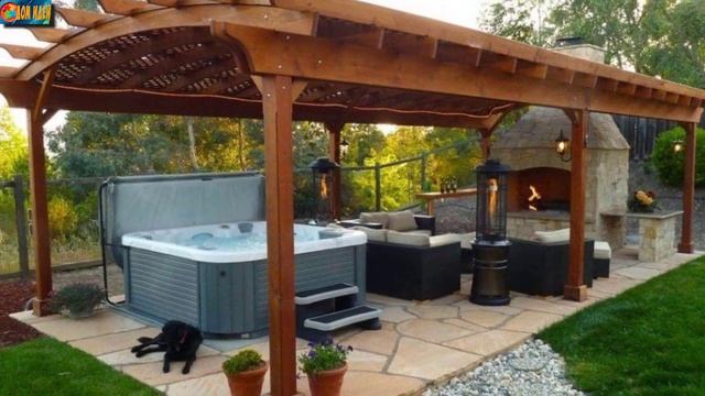 Беседки и навесы для дачи / интересные идеи смотреть онлайн