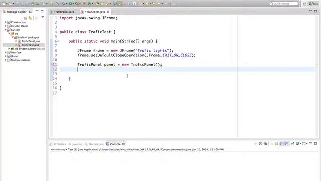 Java Tutorial - 45 - Implementing our Custom JPanel смотреть онлайн