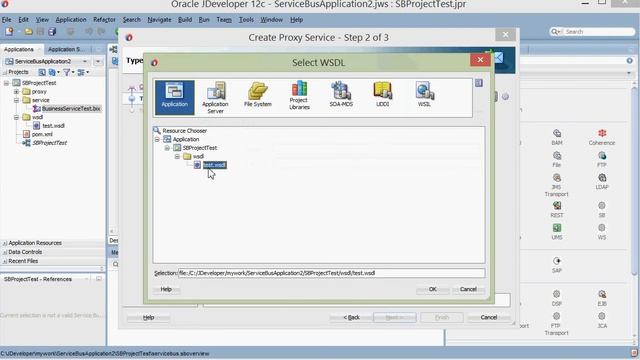 creacion servicio proxy pass through OSb en Jdeveloper 12 смотреть онлайн