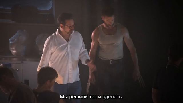 На съёмках Росомахи бессмертный Облик Мутанта смотреть онлайн