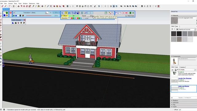 Creating a MOVING ANIMATION IN SKETCHUP with Animator - Step by Step Extension Tutorial смотреть онлайн