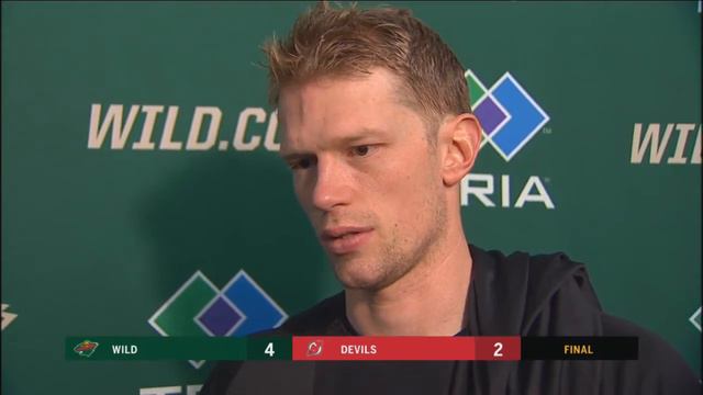 Wild's Eric Staal on point No. 900 смотреть онлайн