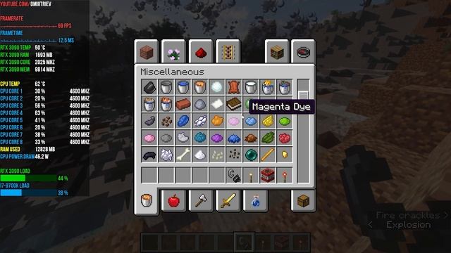 RTX 3090 MINECRAFT TNT HUGE BALL WITH AFTERMATH смотреть онлайн