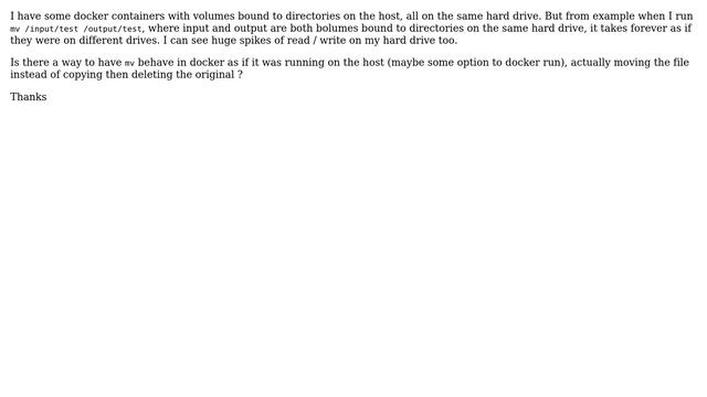 DevOps & SysAdmins: docker - Move files from one volume bind to another смотреть онлайн