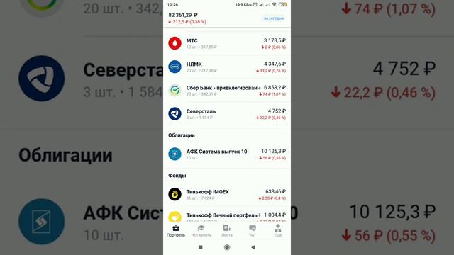 Что делать если акции стали падать? - да ничего! смотреть онлайн