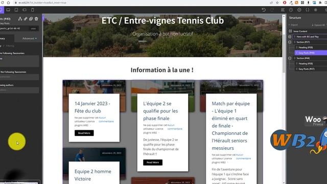 Oxygen builder pour WordPress : Je créé un bloc d'info à la une sur ma page d'accueil смотреть онлайн