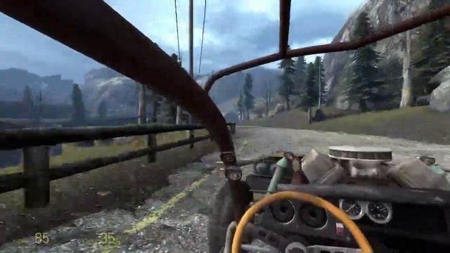По пути в Белую Рощу встретили советника | Half-Life 2: Episode Two смотреть онлайн