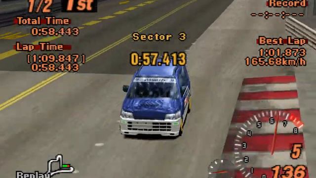 Gran Turismo 2 - Daihatsu Move SR-XX 4WD '97 смотреть онлайн