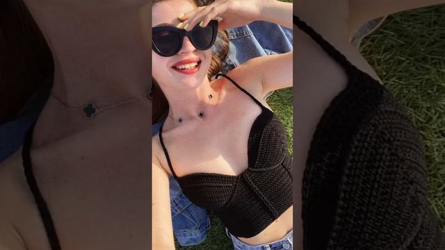 ⚡️МК на вязаный ТОП-КОРСЕТ крючком⚡️Подробности комментах? #вязаныйтоп #мквязание