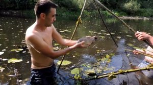 ЛОВУШКА ДЛЯ РЫБЫ ТРЕУГОЛЬНИК  ХОРОШИЙ УЛОВ