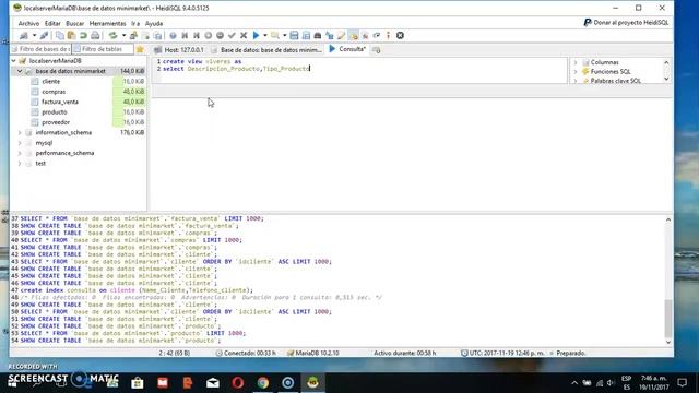 Indices, Vistas y triggers en Maria DB смотреть онлайн