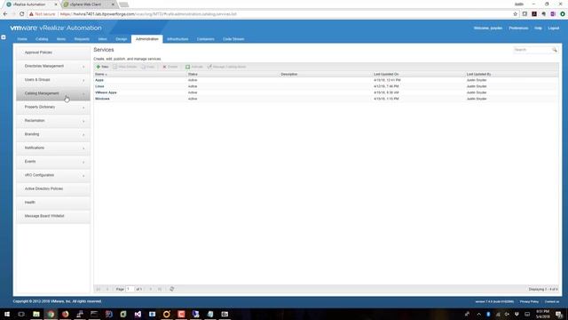 Creating a Day-2 Action to Install Docker - VMware vRealize Automation 7.4 смотреть онлайн