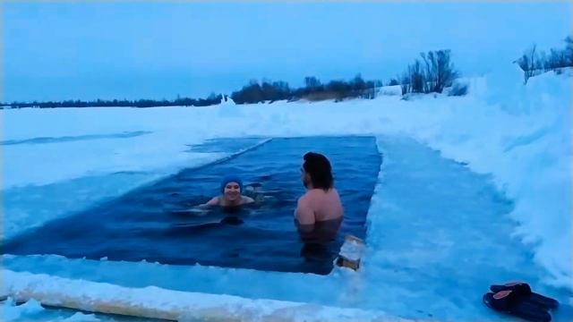 ?Хорошо на белом свете жить! #Моржи #Нефтеюганск