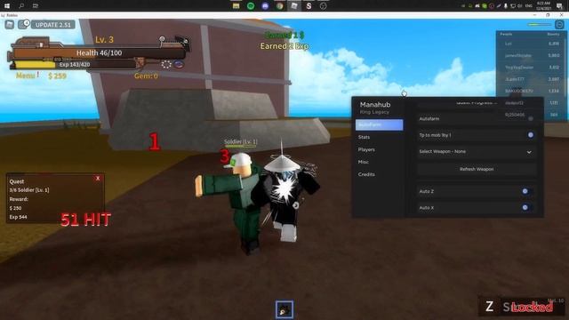 [UPDATE 2.5] King Legacy Script GUI ? AUTO FARM, AUTO QUEST & MORE! ? Roblox King Legacy Script смотреть онлайн