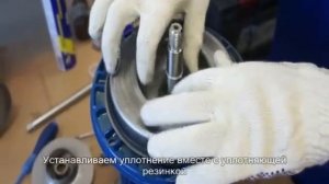 Замена торцевого уплотнения на насосах Ebara серии 3М