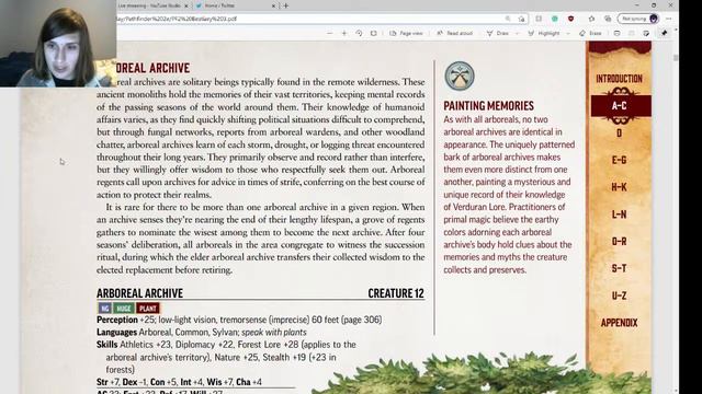 Pathfinder 2nd Edition Bestiary 3 Live Reaction by Vault of Abadar! смотреть онлайн