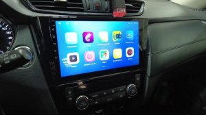 Установка магнитолы Android на Nissan X-Trail T32 кузов 2019 г со штатным круговым обзором.