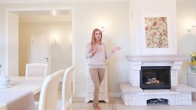 Дизайн интерьера дома в стиле прованс, обзор загородного дома 166 кв.м! смотреть онлайн