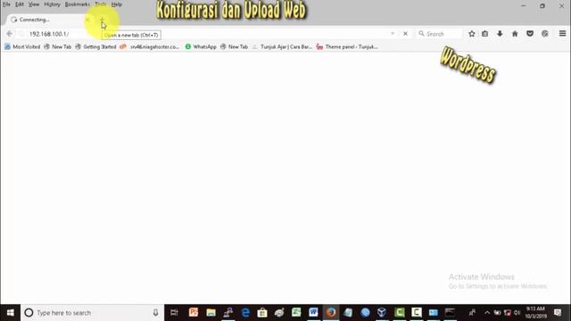 Cara Upload Web Site Wordpress di Server Debian Part 5 смотреть онлайн