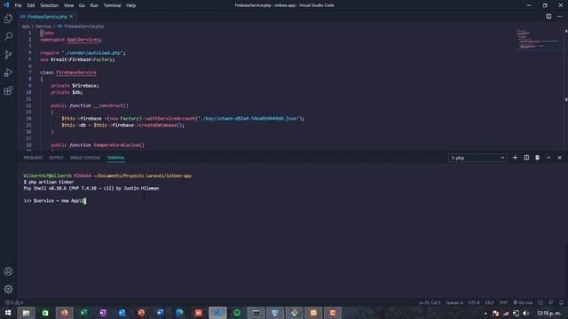 Laravel con Firebase смотреть онлайн