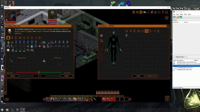 Underrail | The Cheat (engine)