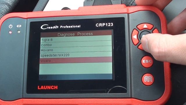 Vauxhall Opel Diagnostic Coverage Using Launch CRP123 Corsa Astra Vectra Zafira Merriva Etc смотреть онлайн